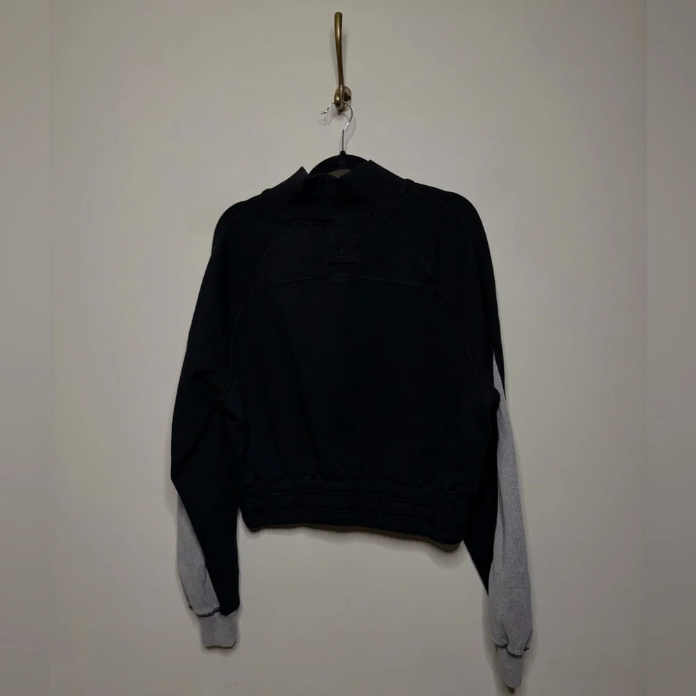 Free People Out Of The Park Pullover in Black